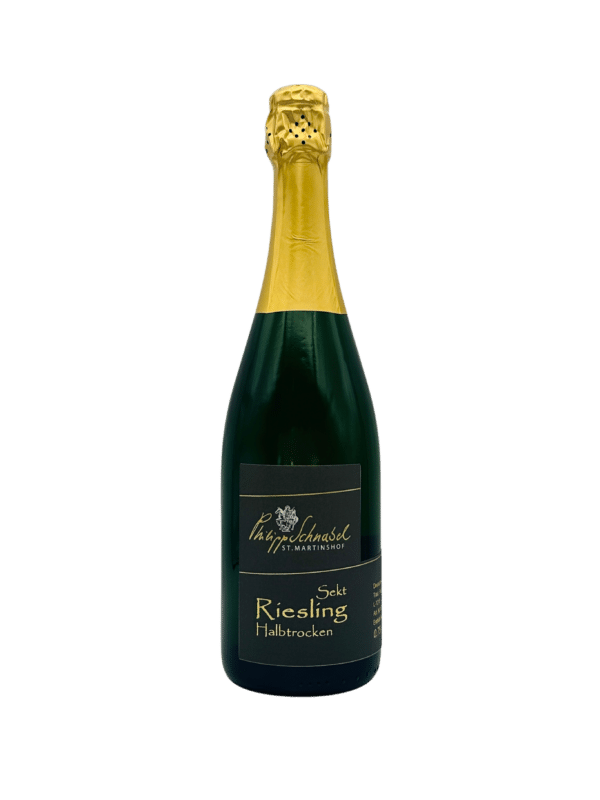 Riesling Sekt halbtrocken<br /> Traditionelle Flaschengärung