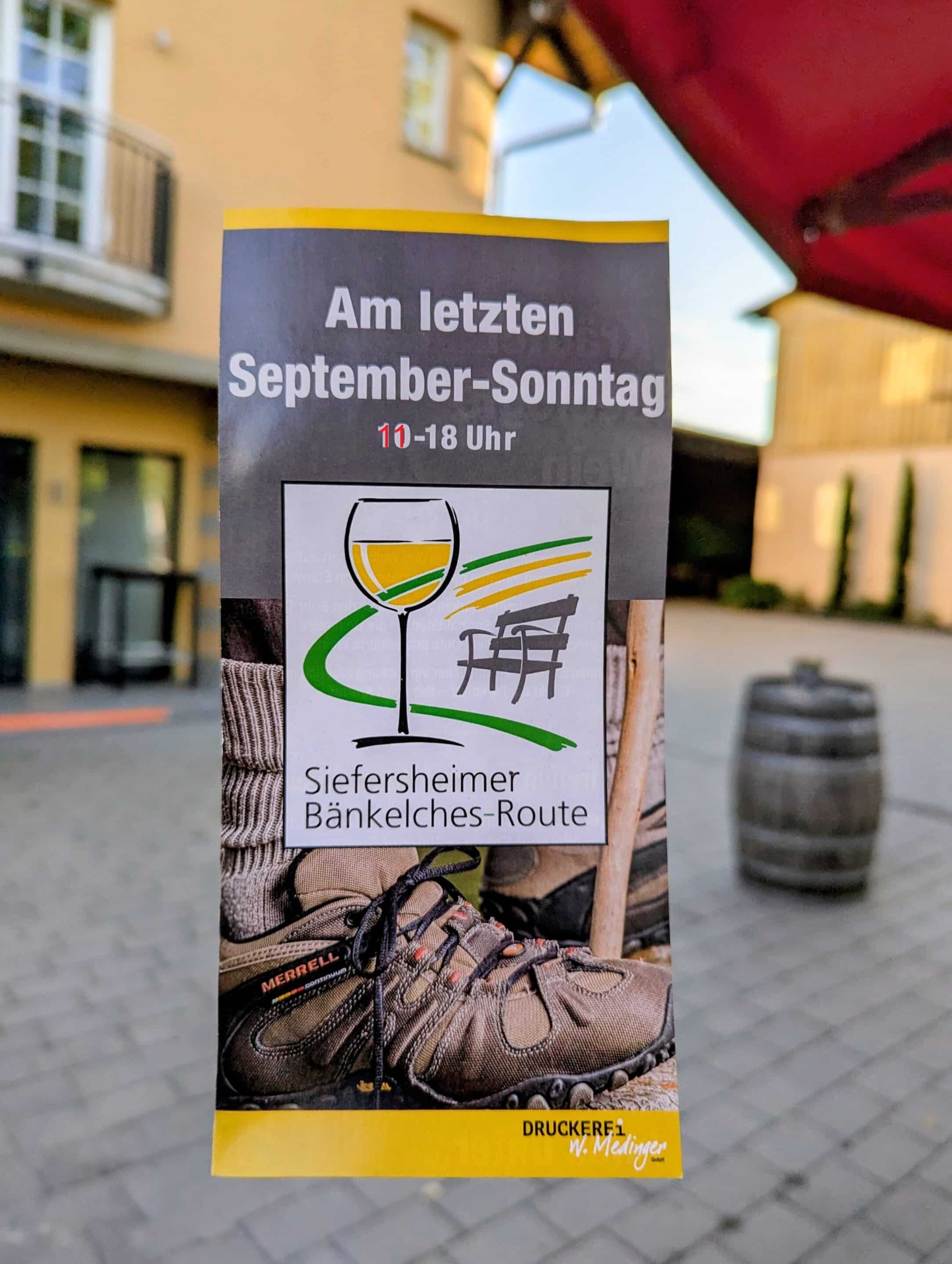 Flyer Bänkelches 2025